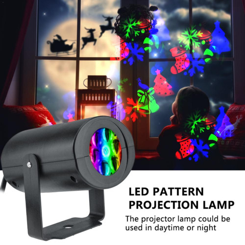 Proiettore LED Laser Natalizio – Luci Colorate per Casa, Feste e Decorazioni