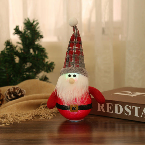 Decorazioni Natalizie LED – Babbo Natale, Pupazzo di Neve e Renna Luminosi