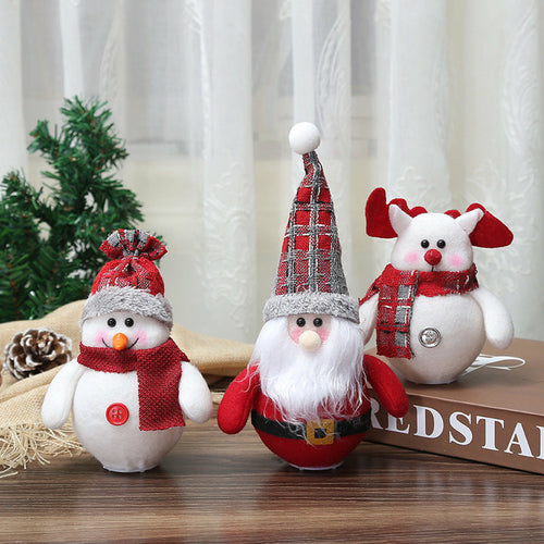 Decorazioni Natalizie LED – Babbo Natale, Pupazzo di Neve e Renna Luminosi
