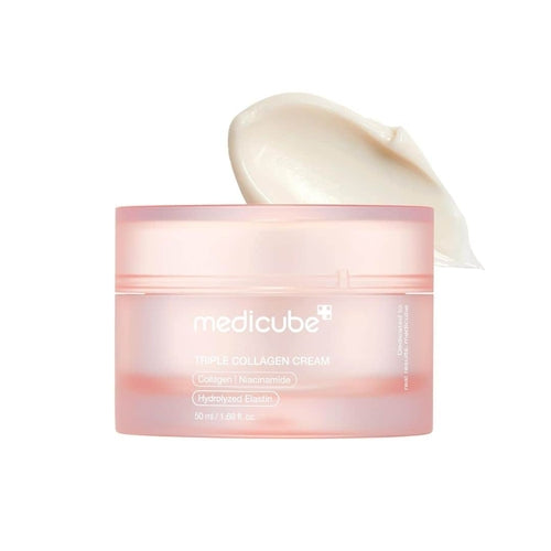 Medicube Triple Collagen Cream – Crema Viso Anti-Età al Collagene Triplo K-Beauty
