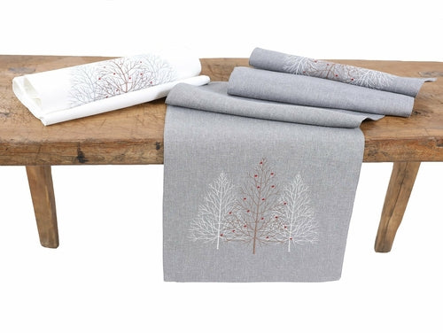 Tovaglia da Tavola Natalizia con Albero di Natale – Table Runner Natalizio