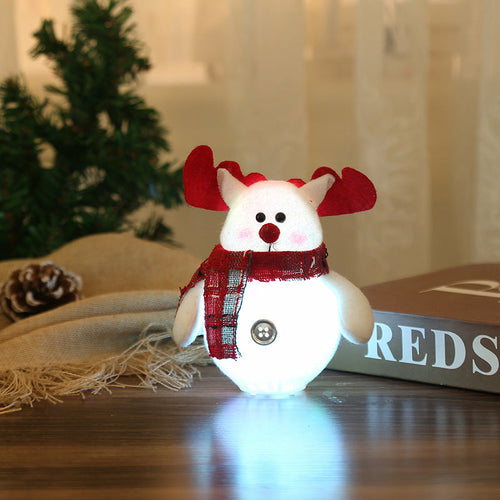 Decorazioni Natalizie LED – Babbo Natale, Pupazzo di Neve e Renna Luminosi