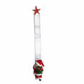 Babbo Natale Arrampicatore Musicale – Decorazione Natalizia Elettrica per Albero