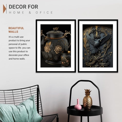 Quadro con Cornice Arte Moderna per Hotel e Casa – Wall Art Decoration