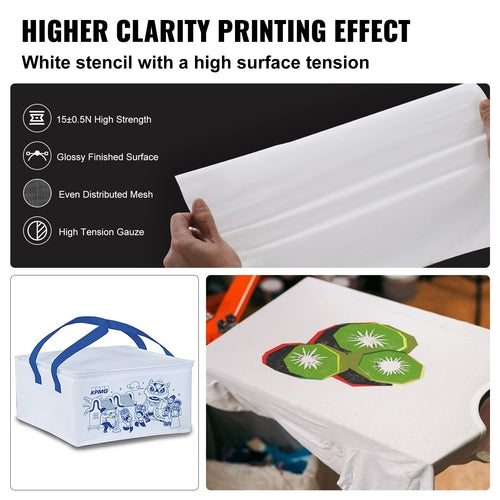 Screen Printing Kit, 2 Pieces Aluminum Silk Screen Printing Frames,